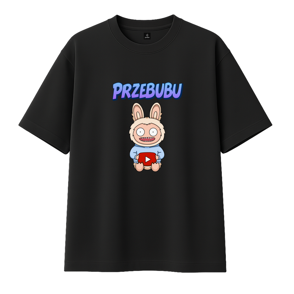 Czarna koszulka Przebubu